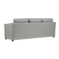 thumbnail image 4 of New Classic Furniture Elio Polyester Fabric 3-Seater Sofa in Light Gray, 4 of 10