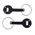 thumbnail image 4 of Kit de bloqueo del capó del pasador del capó del montaje de la aleación de aluminio universal de los coches (negro) JShteea Accesorios para autos y motos, 4 of 9