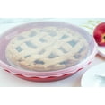 thumbnail image 3 of Fox Run Pie Saver with 6 Individual Slice Containers, Red Pie Carrier With Lid, 13.5" x 13.5" x 2.75", 3 of 10
