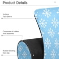 thumbnail image 4 of Yayeee Faucet Mat for Kitchen Sink 30" Diatomite Long Splash Guard Pad, Snowflake Pattern, 2 Pack, 4 of 7