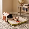 thumbnail image 4 of Woven Fabric Pet Mat Scratch Resistant Pull Proof Washable All Seasons Quilted Padding Non Slip for Cats Small Dogs Crate Floor Furniture, 4 of 6