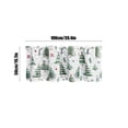 thumbnail image 3 of Christmas Tree Kitchen Curtains - Green Holiday Window Treatment with Rod Pocket for Seasonal Decor, 3 of 6