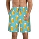 thumbnail image 1 of Fotbe Beer Trajes de Baño Estampados para Hombre, Shorts de Verano de Secado Rápido, Ropa de Playa, Bañadores-Medium, 1 of 6