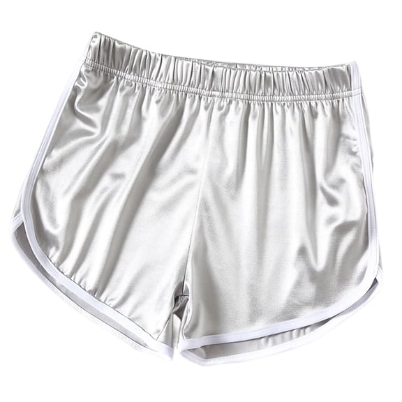 GUACER Dolphin Shorts for Women Trendy Yoga Elastic Waisted Casual Workout Shorts