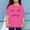 Hot Pink, variant on Toddler Boys Girls Long Sleeve Shirt Crewneck Loose Fit Cute Cartoon Cat Prints Breathable Pullover Basic Tee Layer Winter Spring T Shirt Tops Basic Tees Tagless,Purple,3-4 Years