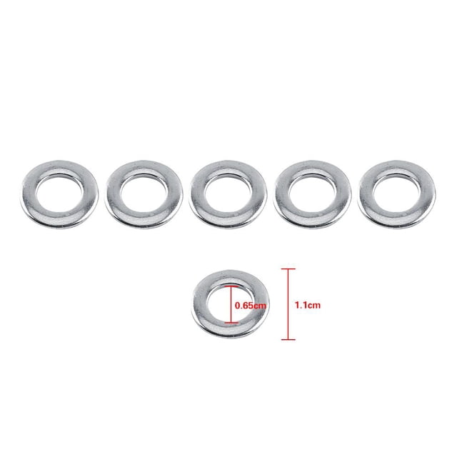 M3/M4/M5/M6/M8/M10 Kit de Réparation de Vis en Acier Inoxydable 304 Rondelle Plate, Kit de Réparation Métrique