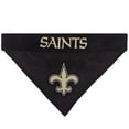 thumbnail image 2 of Pets First Nfl New Orleans Saints Reversible Bandana Licensed, Reversible Pet Bandana - 2 Sided Bandana, 2 of 5