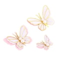 thumbnail image 4 of Adornos para tartas con forma de mariposa,Juego de adornos para tarta de feliz cumpleaños en 3D para baby shower,Adornos para tartas con forma de mariposa pequeña,Adornos de mariposas para, 4 of 7