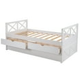 thumbnail image 5 of CLEARANCE! Multi-Functional Daybed with Drawers and Trundle, White, 5 of 9