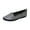 Gray, variant on Lacy Women Extra Wide Width Casual Metallic Flat BRONZE 10
