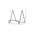 thumbnail image 2 of Mobestech Black Geometric Desktop Bookshelf Organizer for Office Storage, 1 Piece, Modern Design, 2 of 8