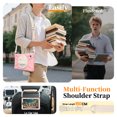 thumbnail image 3 of For Samsung Galaxy Tab A11 2025/Tab A9 2023 Case 8.7 inch (SM-X133/X135/ SM-X110/X115), 360 Hand Strap, Shoulder Strap, Kickstand, Rugged Drop Protection, Cherry Pink, 3 of 6