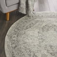 thumbnail image 6 of Nourison Tranquil Persian Ivory/Grey 4' x round Area Rug, (4 Round), 6 of 8