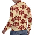 thumbnail image 6 of Wukai Thanksgiving Sketch Turkey Print Men Hoodies Fleece Sweatshirts Long Sleeve Sweaters Pullover Fall Outfits Winter Clothes-X-Large, 6 of 7