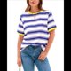 thumbnail image 2 of Camisetas de Corta con Bloques de Color A Rayas en Amarillo, y XXL, 2 of 7