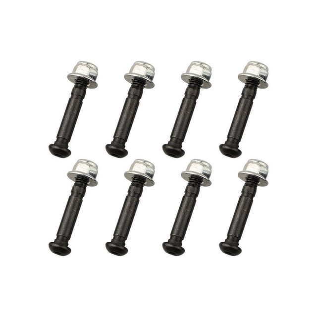 MYG ASP2400D Shear Pin Kit for EGO 24-Inch Snow Blowers, Metal Construction, Easy Installation, 8 Pins and 8 Locking Nuts, Essential Maintenance Tool for Peak Performance