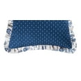 thumbnail image 3 of 26" x 26" Colonial Williamsburg 26" x 26" Stafford Ruffle Cotton Euro Sham - Machine Washable, 3 of 4