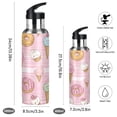 thumbnail image 2 of Insulated Stainless Steel Sports Water Bottle With Straw and Handle,Simple and Cute Style Ideal for Outdoor Use 600 ml Ice Cream, 2 of 7
