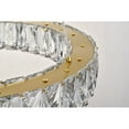 thumbnail image 4 of Monroe Integrated LED chip light gold Pendant Clear Royal Cut Crystal, 4 of 5