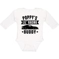 thumbnail image 3 of Inktastic Poppy's Lil' Racing Buddy with Car Silhouette Boys or Girls Long Sleeve Baby Bodysuit, 3 of 5