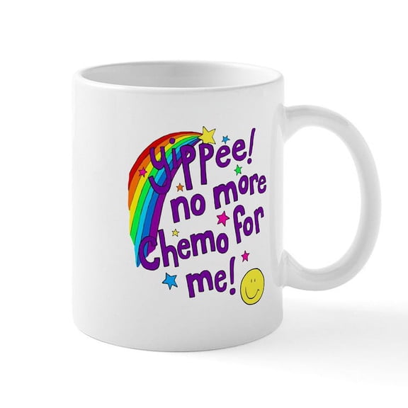 CafePress - Mug No More Chemo - 11 oz Ceramic Mug - Novelty Coffee Tea Cup