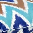 thumbnail image 6 of Sunnydaze Outdoor Lumbar Throw Pillow - Chevron Bliss - Set of 2, 6 of 8