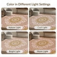 thumbnail image 7 of ODIKA Pink Boho Pretty Centered Lunar Crisp Ornamental Retro Vintage for Playroom, Bedroom, Reading Nook, Pet Friendly & Kids Safe Play, 7 of 7