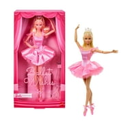 Barbie Signature Ballet Wishes Doll, Collectible Fashion Doll in Satiny, Pink Tutu
