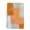 Orange, variant on Sage Green Abstract Kitchen Towels Set of 3, Grey Geometric Oil Painting Vintage Absorbent Dish Towels for Kitchen, Microfiber Hand Towel, Quick Drying Tea Towel for Cleaning Decorative Dishcloths
