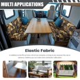 thumbnail image 3 of Aplkyhs Maple Leaf RV Dinette Cushions Stretchable Camper Decor Universal Bench Seat Cover Washable Couch Cover 2 Cushion Sofa Comfortable Sofa Slip Covers for 2 Seat Cushion Couch, 3 of 7
