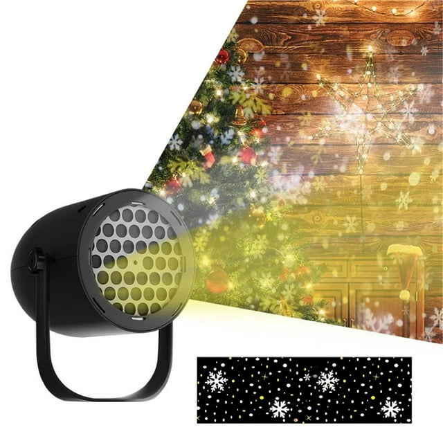Halloween Projector Light LED Light Christmas Snowflake Lamp Holiday Decor Projector Light ,Easy to Setup