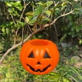 thumbnail image 7 of Halloween Basket, Plastic Pumpkin Bucket – 2Pc/3Pc/4Pc 10Cm Small Pvc Halloween Bucket for Kids, Reusable Pumpkin Candy Holder for Indoor Outdoor Halloween Party Decor, 7 of 7