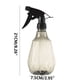 thumbnail image 3 of Bote de pulverizador de gran capacidad 500ml | Boquilla ajustable Niebla Fina | Plástico PET grueso | Bomba manual | Multiusos para jardinería, cuidado de plantas, limpieza, control de olores, uso, 3 of 6