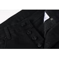 thumbnail image 4 of New Ksubi Men's Jeans Fashion Streetwear Jeans Slim Fit Stretch Jeans Baggy Ripped Straight Skinny Denim Pants, 4 of 9