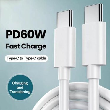 2-Pack 3FT USB-C To USB-C Cables – Super Fast Type C Charge & Sync Cord (3.1, Silicone, Matte Finish)