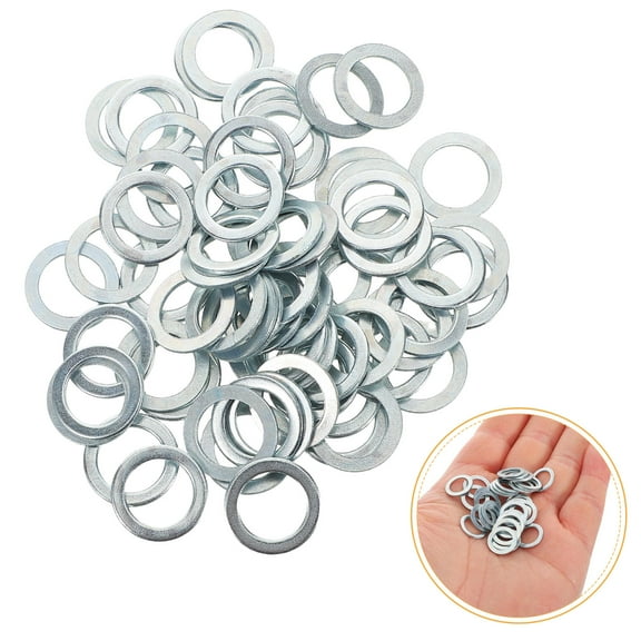 HOMEMAXS 100pcs Skate Hardware Truck Axle Washers Rings Skateboard Washers For Skateboard Truck Hardware Skateboard Truck Parts Skateboard Tools