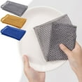 thumbnail image 7 of SLYNSHome Dish Wash Net Cloth Mesh Cloths for Kitchen Cleaning - Non-Scratch - Quick Dry - Dish Towels Dish Sponges for Dishes,Pots,Pans (Blue), 7 of 7