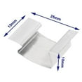 thumbnail image 5 of Clips de Serre en Acier Inoxydable 25x10x15mm - Faciles à Installer et Polyvalents!, 5 of 5