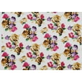 thumbnail image 2 of Zelouf Zs1804M-4 Print Scuba  , Sewing, DIY, Crafts Fabric by the Yard, 153 White/gold, 7 Yard, 2 of 2