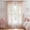 Blush Pink, variant on Lace Curtains 84 Inches Long - Rustic Branch Leaf Floral Patterned Ivory Sheer Lace Curtains for Living Room, Scalloped Macrame Country Sheer Curtain 2 Panels, 52 x 84 Inch, Cream/Ivory
