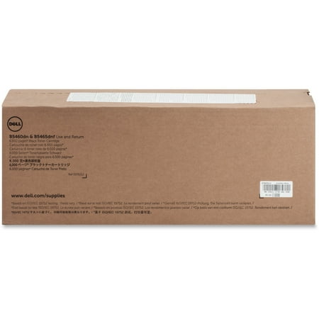 UPC: 0884116092094 | Dell  DLLT6J1J  B5460dn/B5465dnf Printers Toner Cartridge  1 / Each