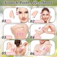 thumbnail image 6 of Stainless Steel Gua Sha Facial Tools Guasha for Face Metal Gua Sha Tighten Skin Massage Guasha Beauty Tool for Body Eyes Neck Massager with Travel Pouch Skin Care Gifts (Pink), 6 of 13
