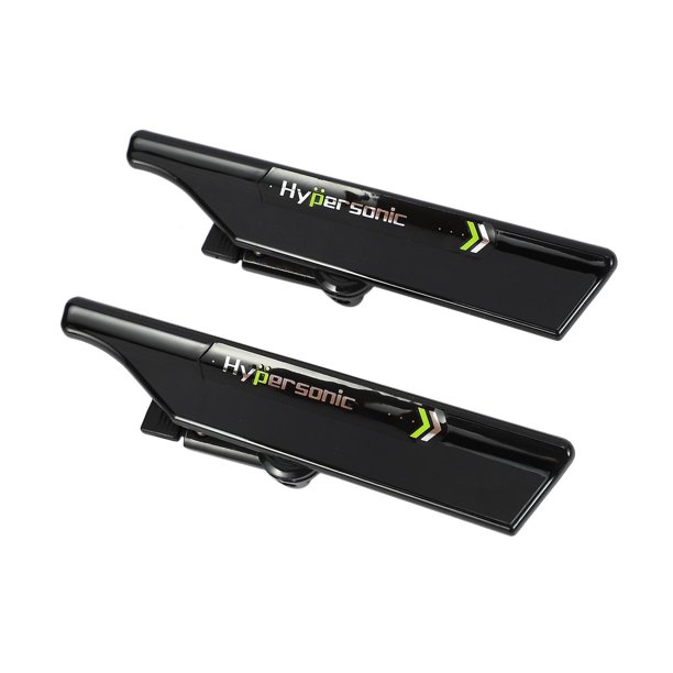 Soporte de limpiaparabrisas DENGXMXG 2 piezas negro