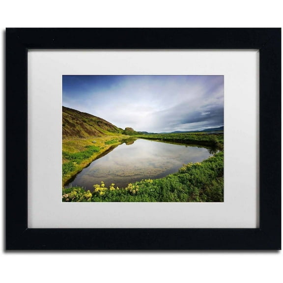 Trademark Fine Art 'Sweatbox' Canvas Art by Philippe Sainte-Laudy, White Matte, Black Frame