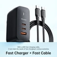 thumbnail image 3 of Adaptador de Carga Rápida Idenmex con Conexión Intercambiable y Cable USB C, 3 of 6