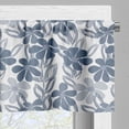 thumbnail image 5 of Ambesonne Floral Valance & Curtain, Pastel Colors with Leaves, 55"x45", Pale Grey Slate Blue, 5 of 7