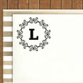 thumbnail image 2 of Printtoo Alphabet L Monogram Octagon Celtic Swirl Frame Self Inking Rubber Stamp Office Stationary, 2 of 7