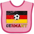thumbnail image 3 of Inktastic German Soccer Boys or Girls Baby Bib, 3 of 4