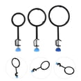 thumbnail image 1 of OUNONA 3Pcs Iron Laboratory Stand Support for Retort Ring Applications, 1 of 8