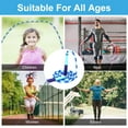 thumbnail image 5 of NAISHIER 6Pcs Jump Rope For Kids, Soft Beaded Jump Rope, Adjustable Length Tangle-Free Segmented Soft Beaded Skipping Rope，for Women, Men and Kids Keeping Fit, Workout and Weight Loss, 5 of 7